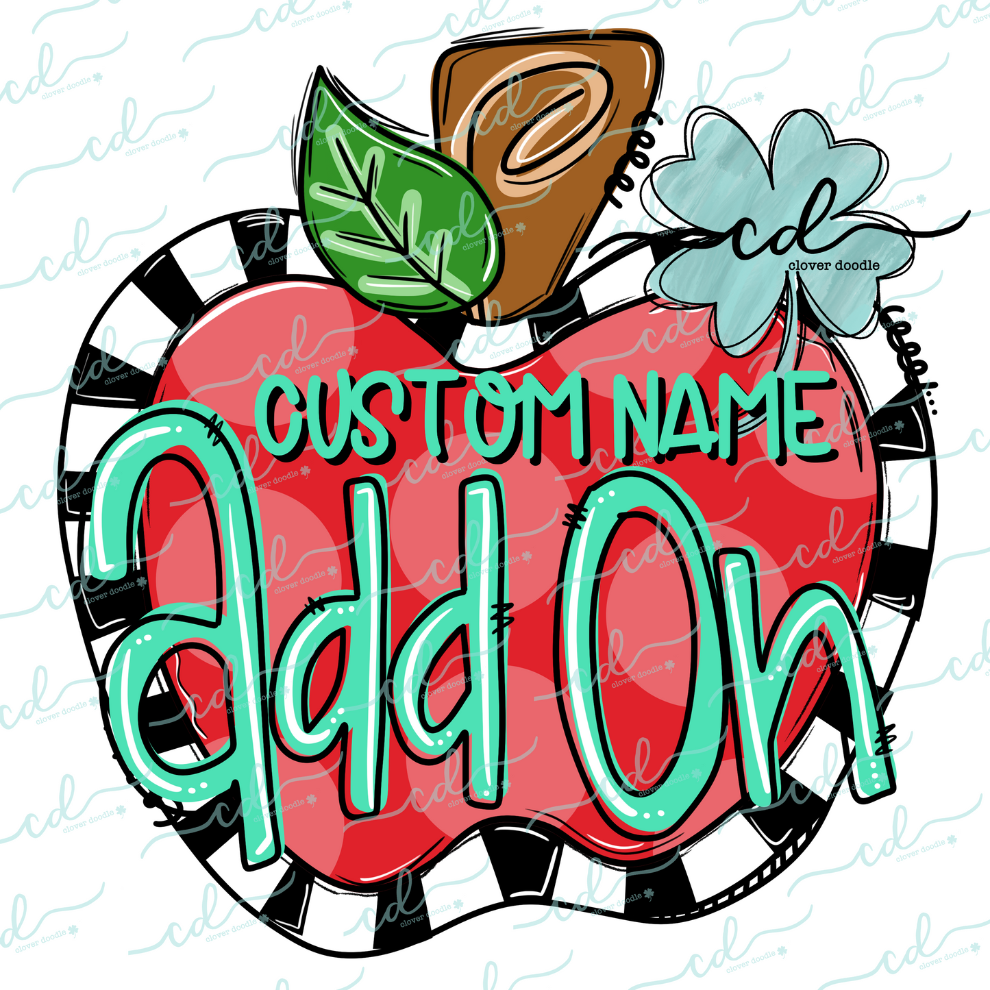 {Funky Apple- CUSTOM NAME ADD ON} - CD