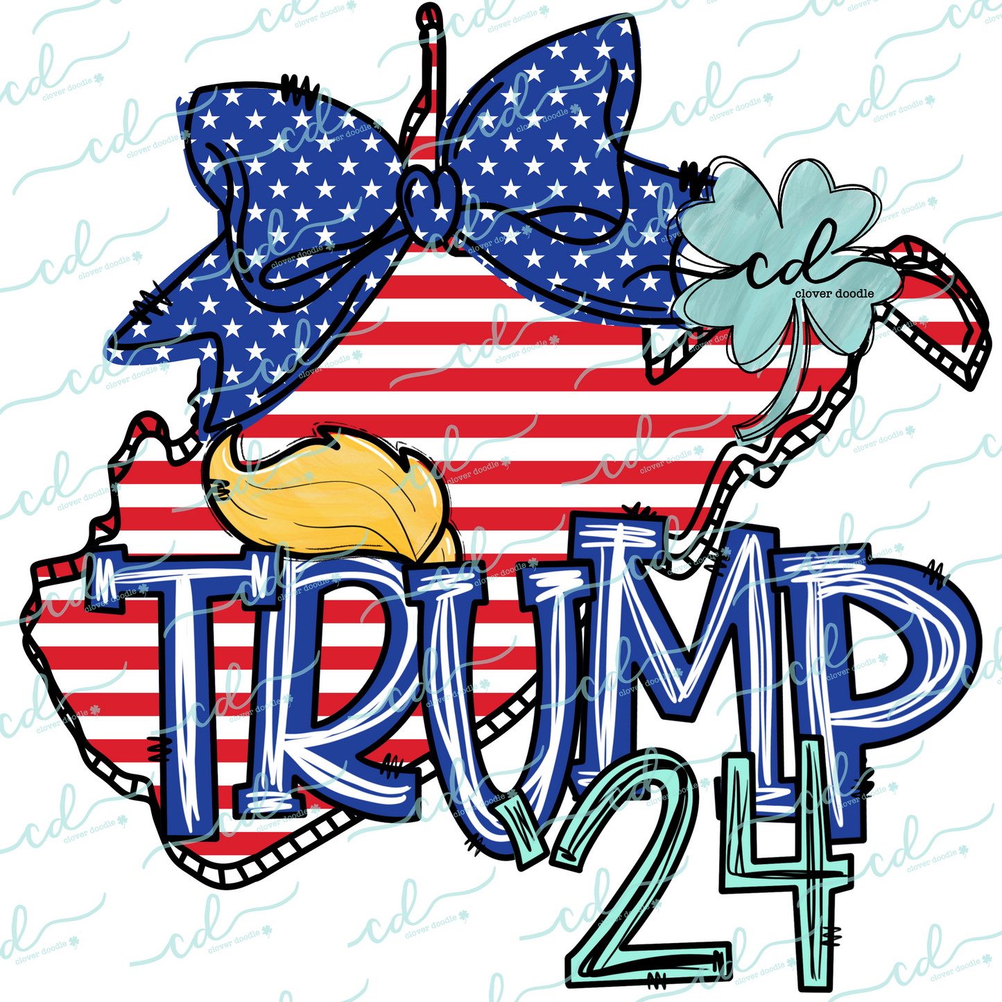 {Doodle State West Virginia Trump 24} - CD