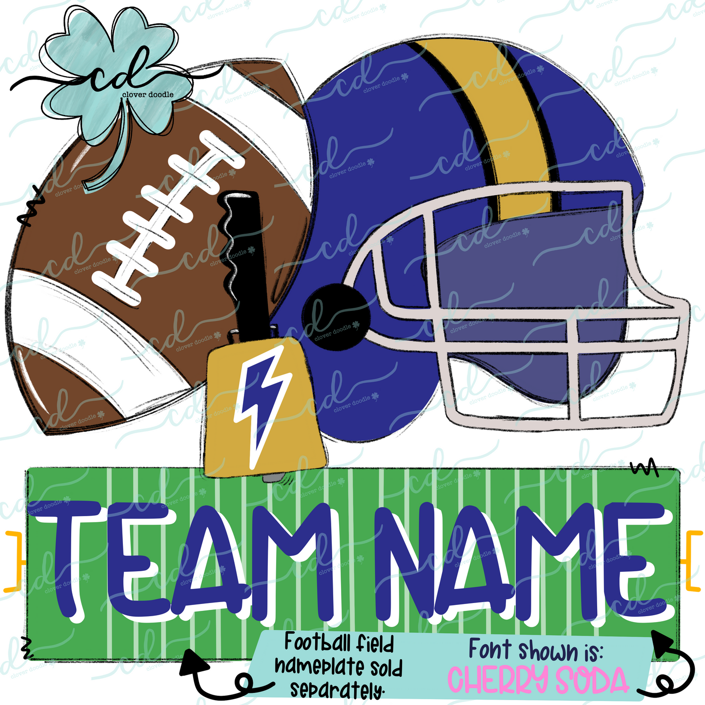 {Football Fan Trio- Boy- Purple + Black} - CD