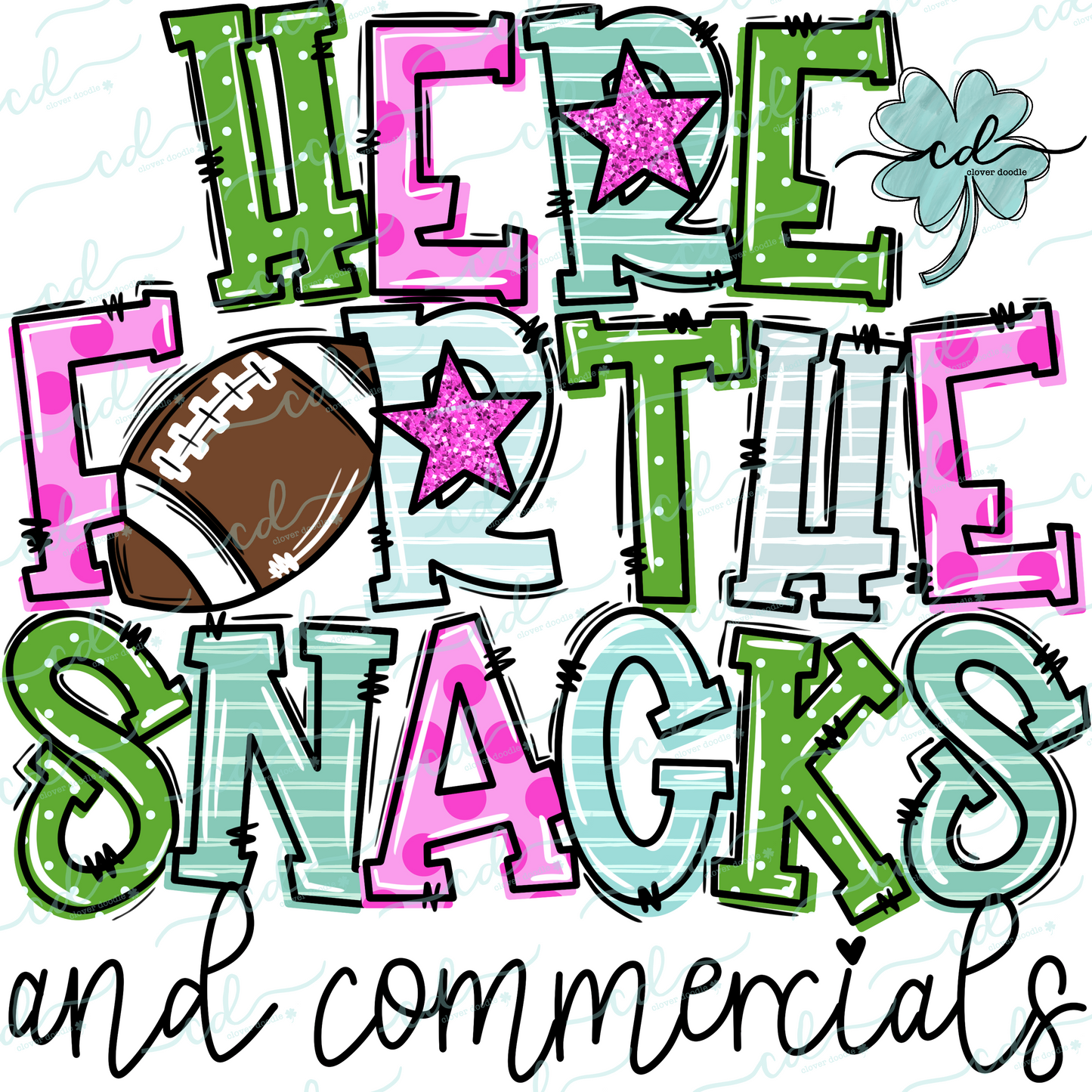 {Here For The Snacks + Commercials} - CD