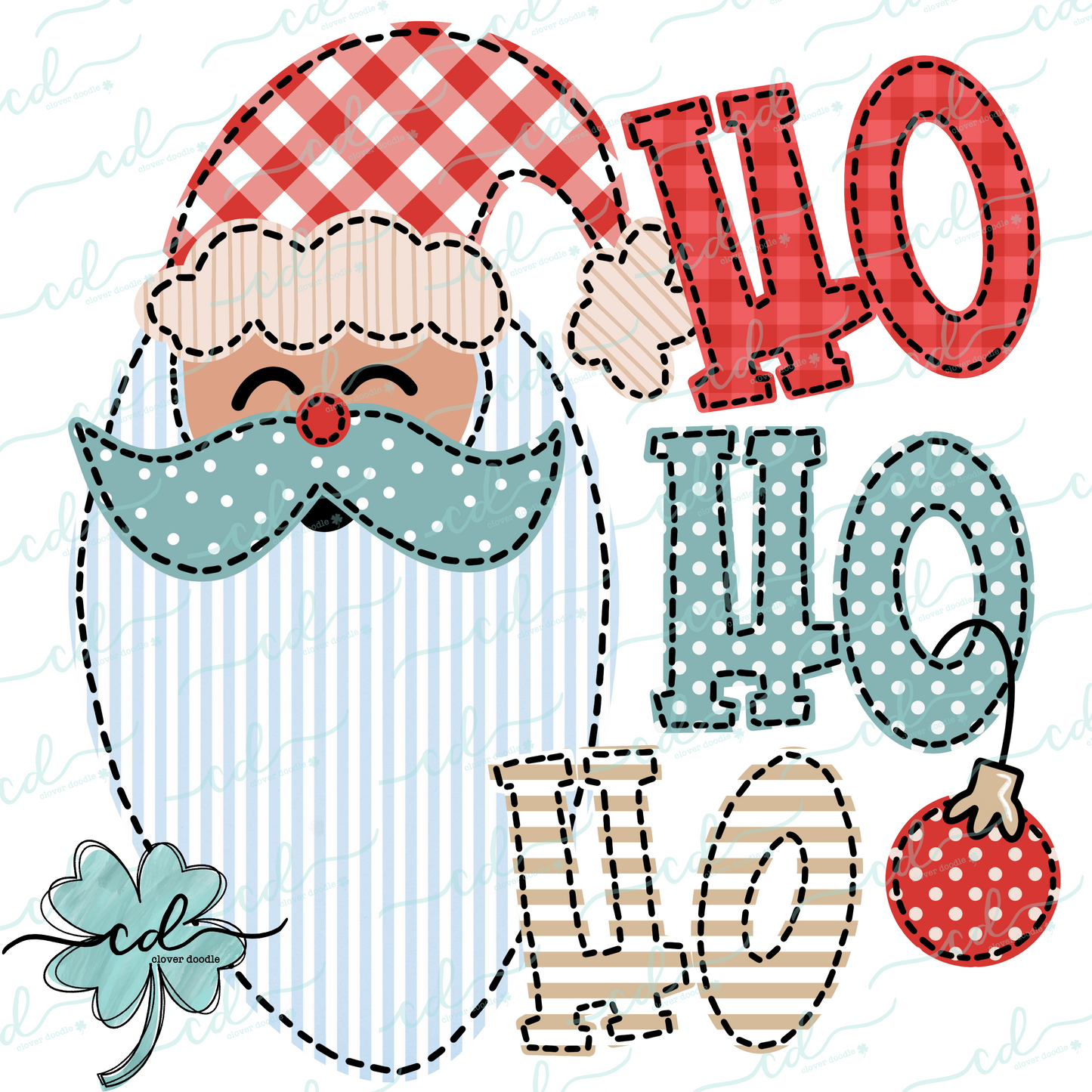 {Jolly Blue Santa, Beige Skin- HoHoHo} - CD