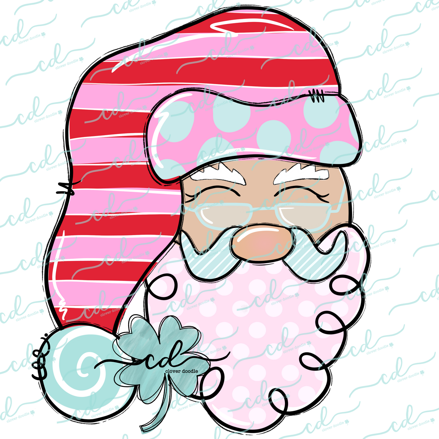 {Pink Peppermint Santa}- CD