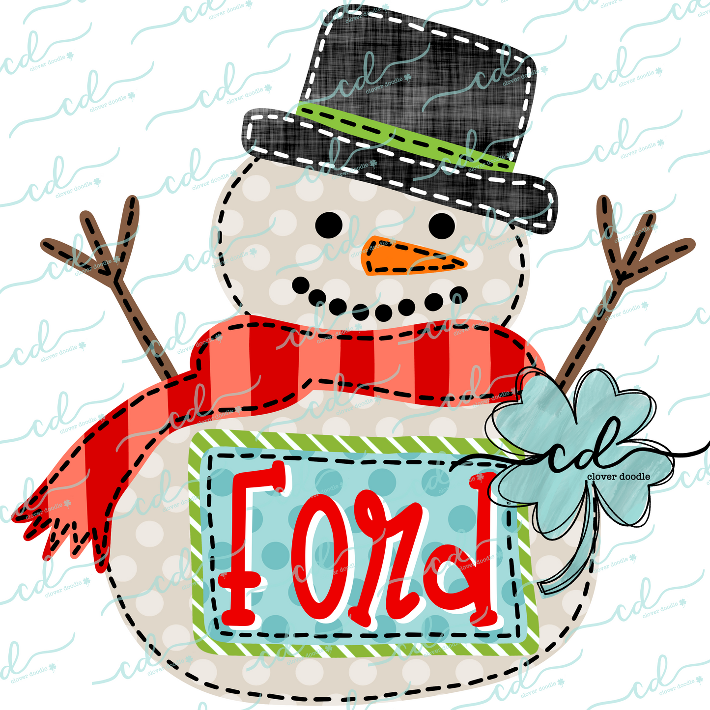 {Snowman W/ Nameplate}- CD