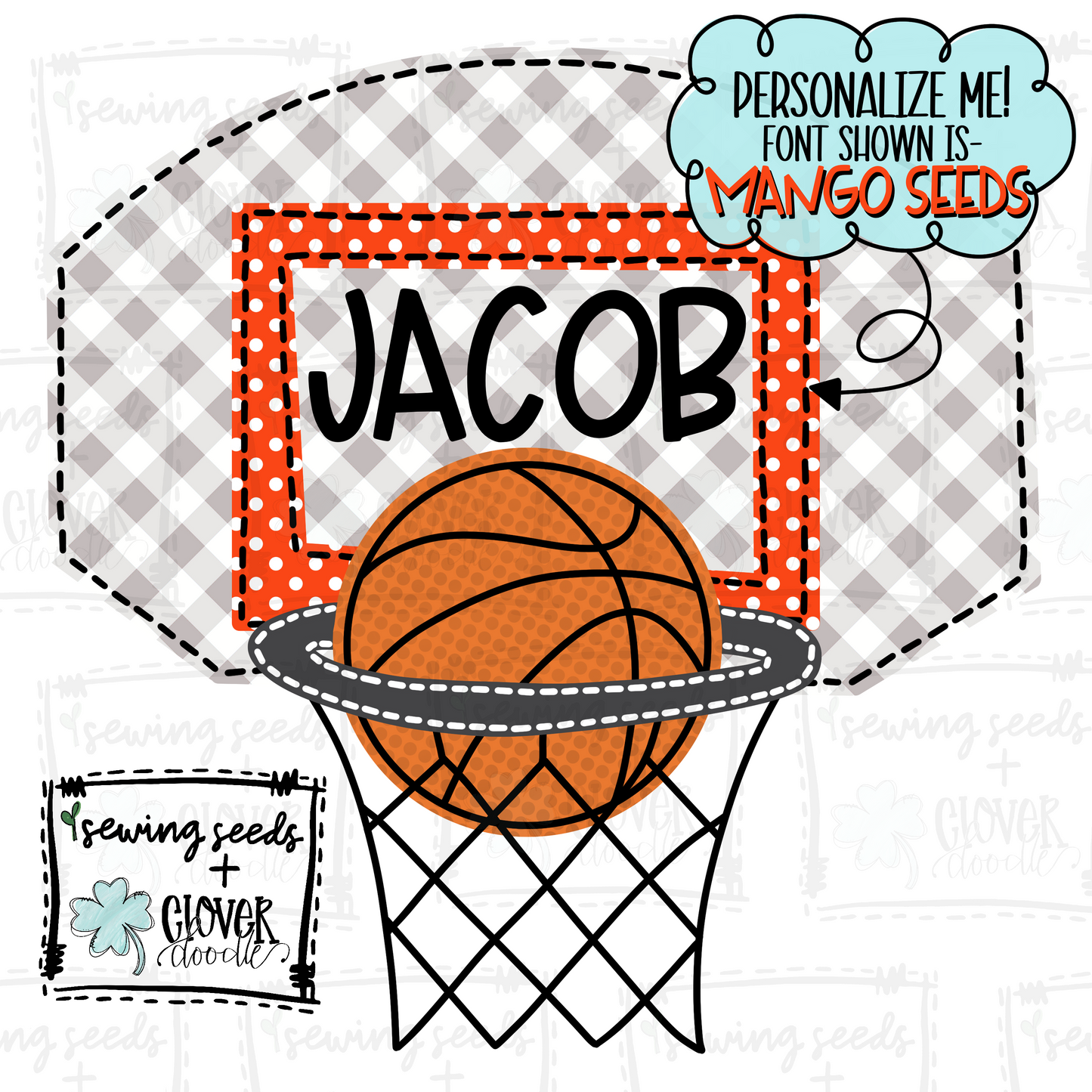 {Basketball Hoop- Boy} SS+CD