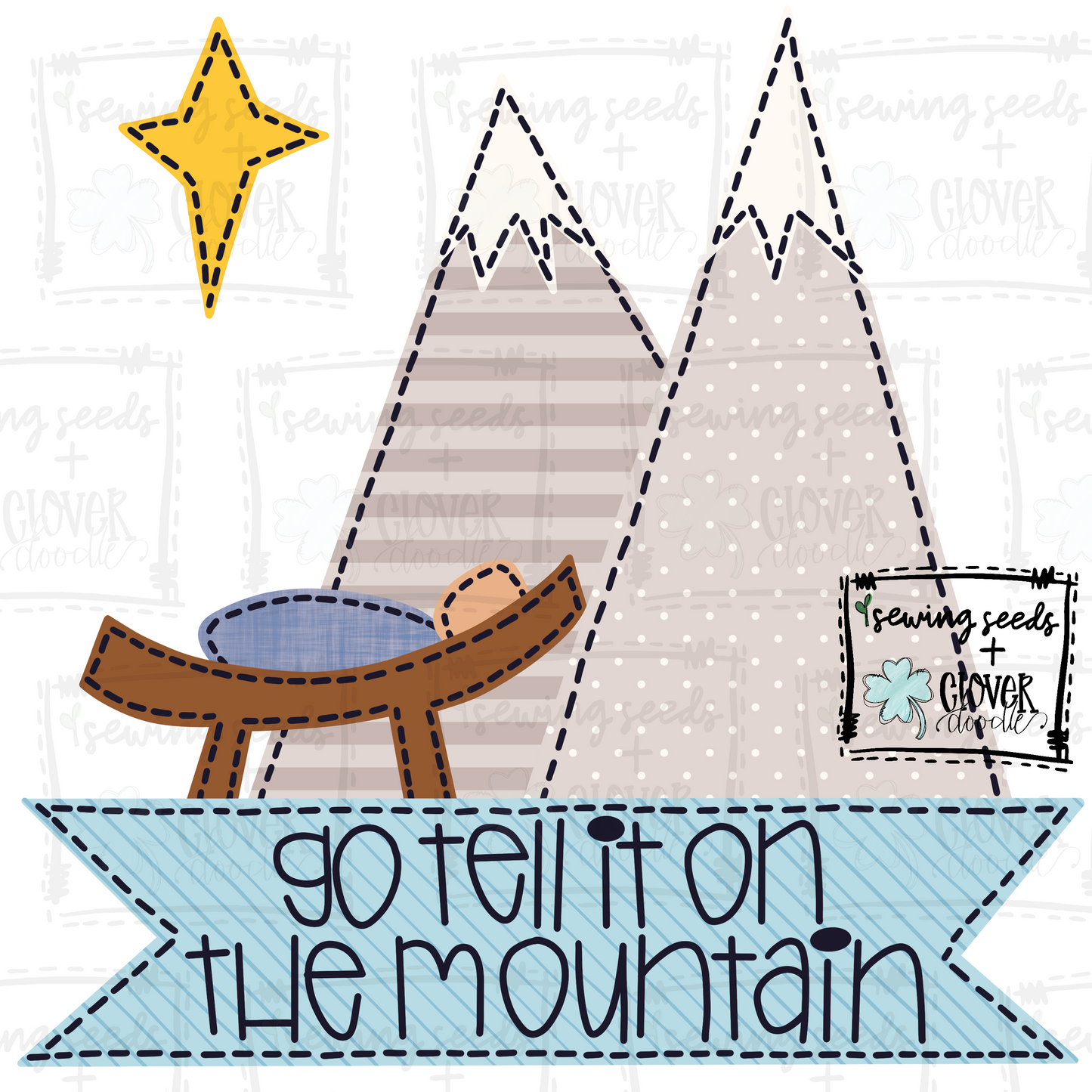 {Christmas- Go Tell It On The Mountain} SS+CD