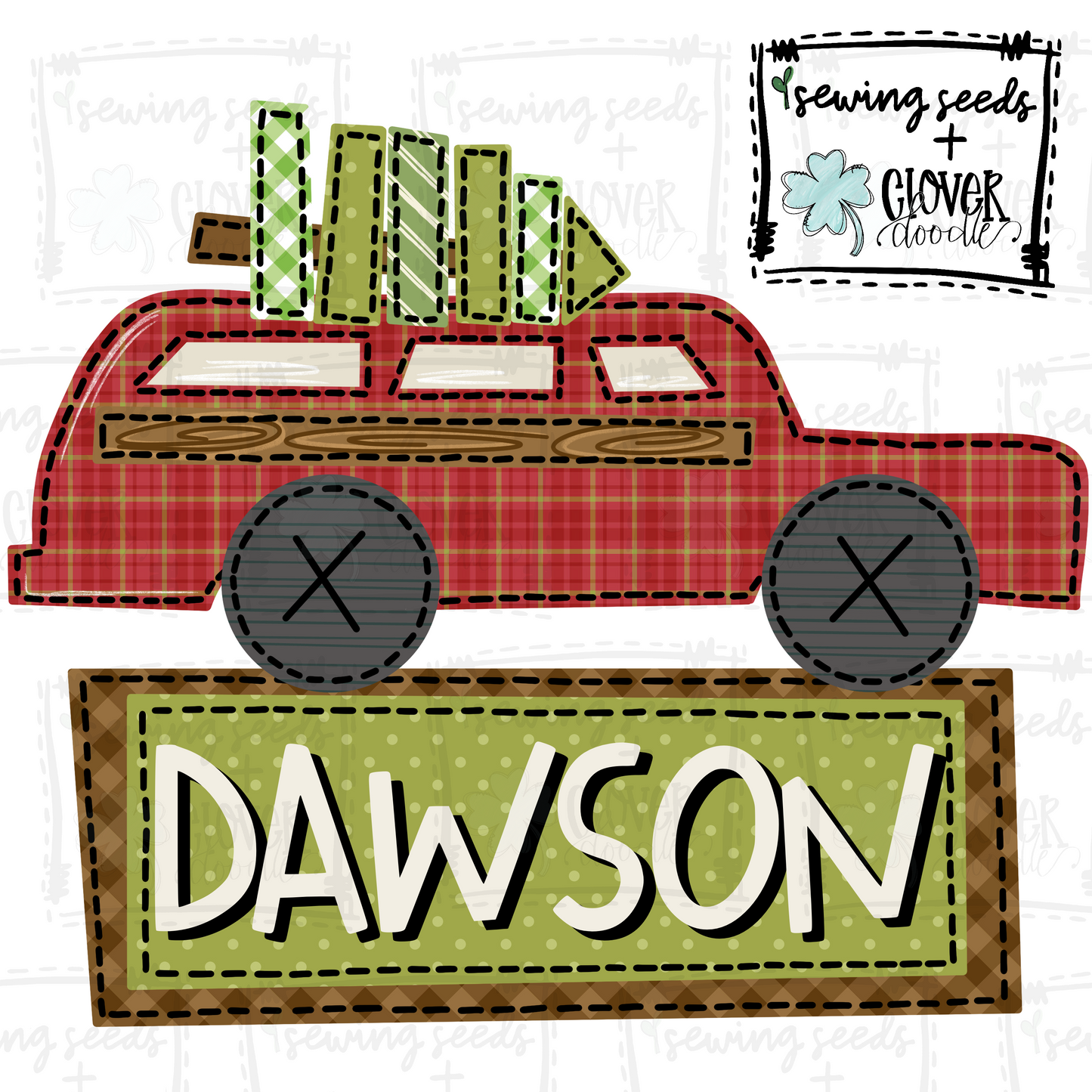 {Christmas Station Wagon W/Nameplate} SS+CD