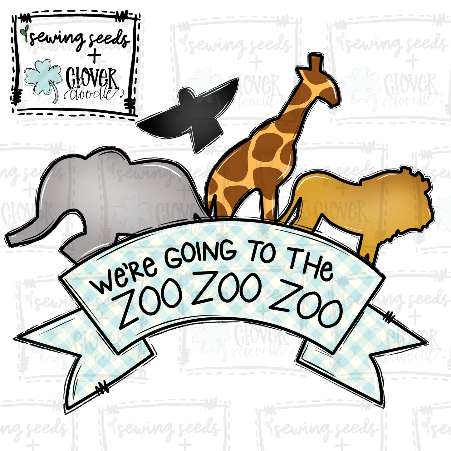 {We're Going To The Zoo} SS+CD
