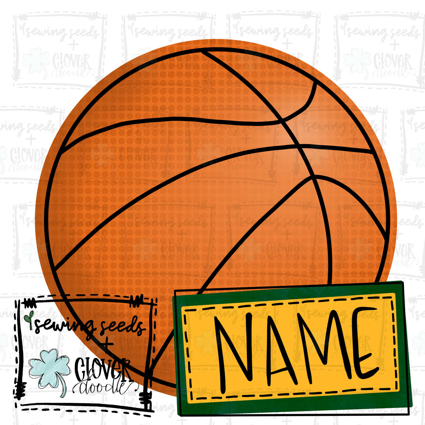 {Basketball- Green +Yellow} SS+CD