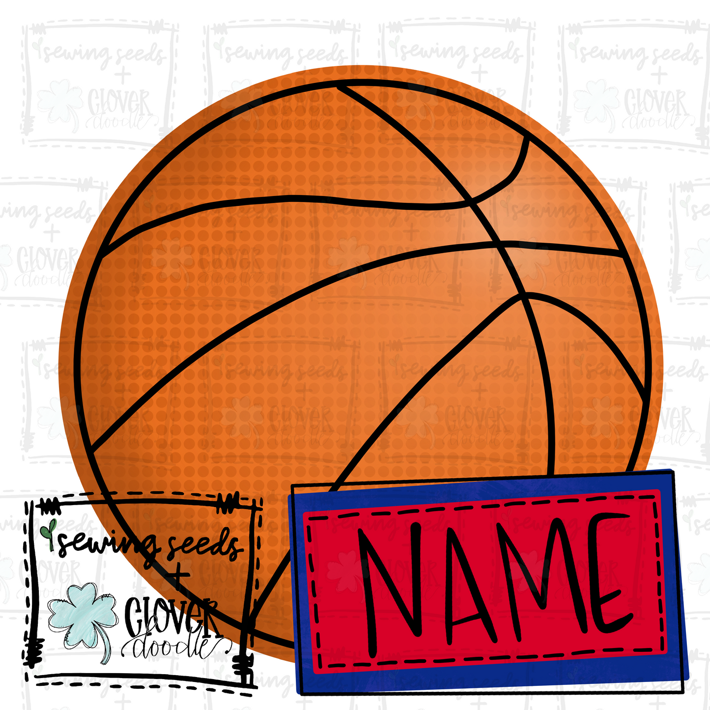 {Basketball- Royal + Red} SS+CD