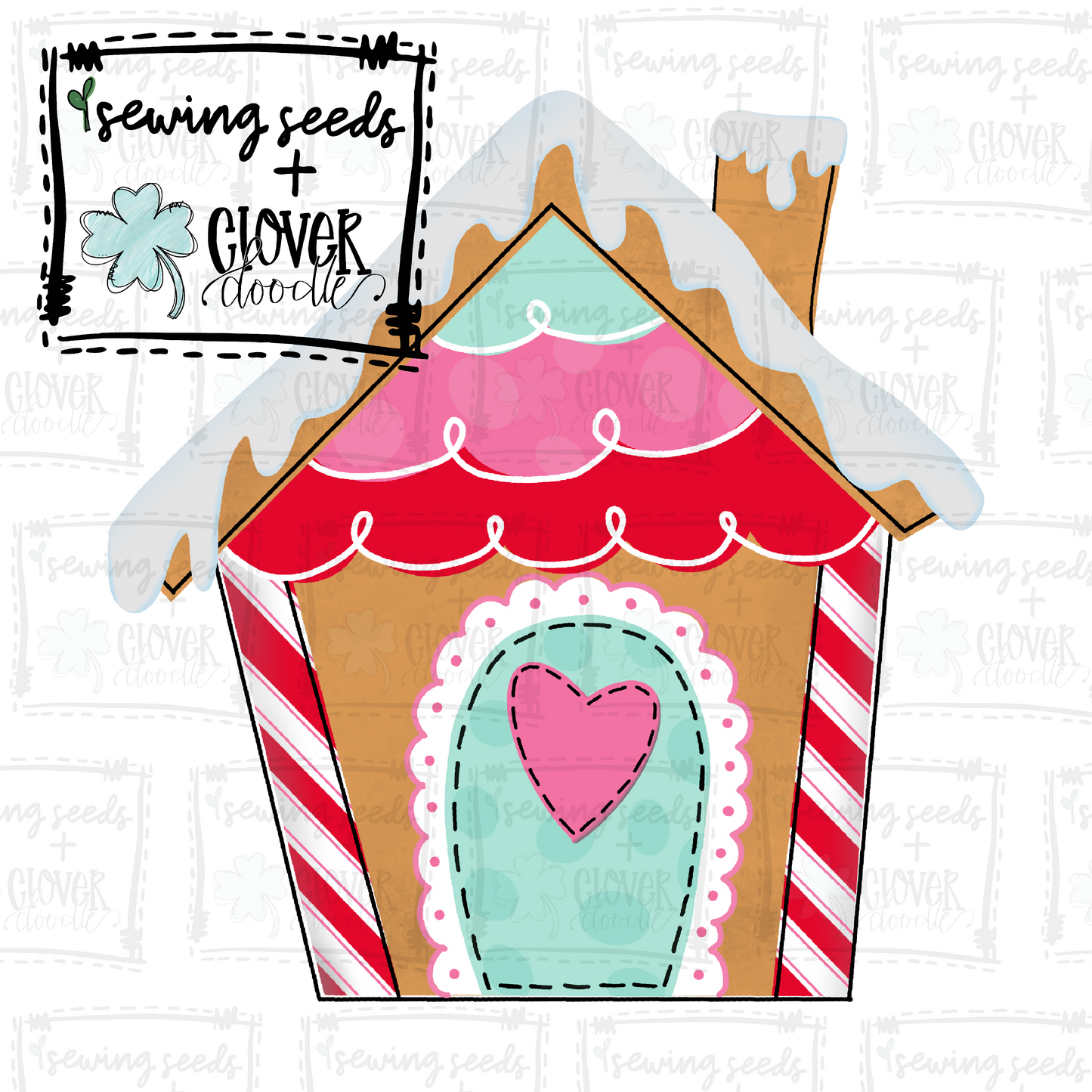 {Christmas Gingerbread House} SS+CD