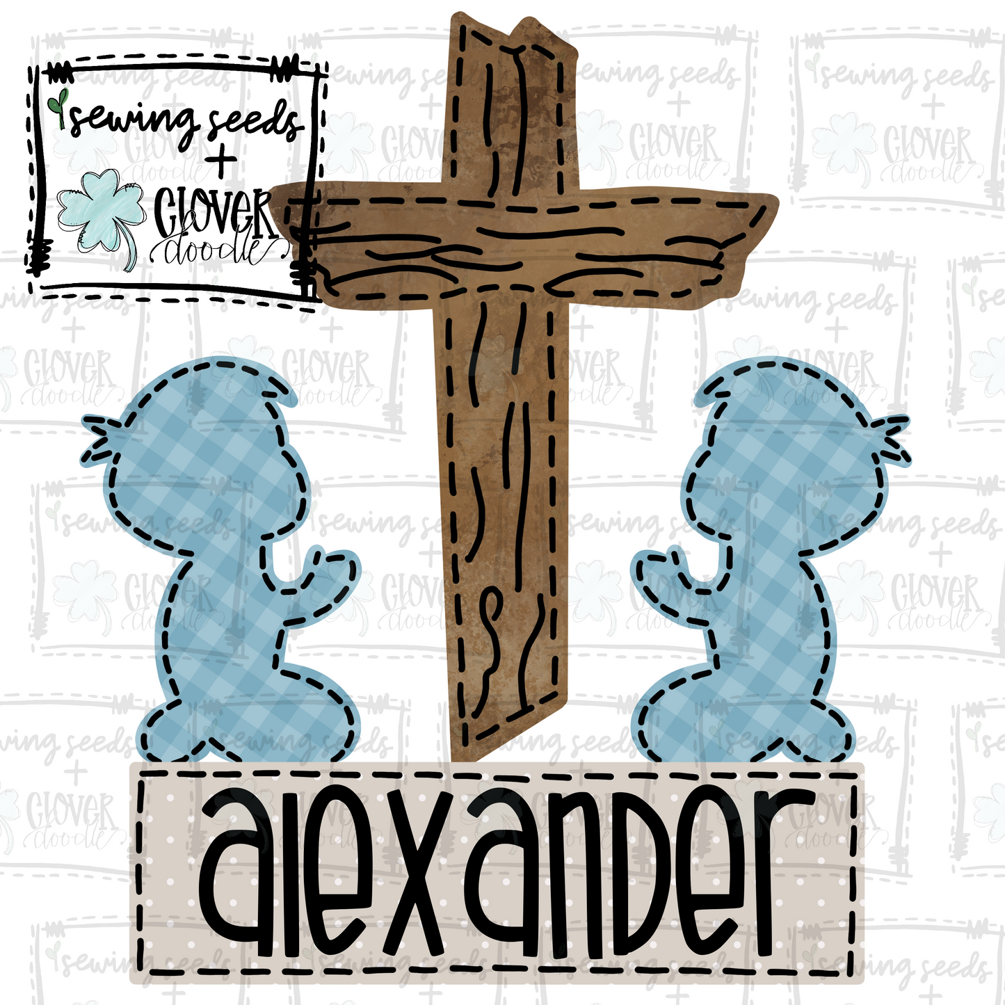 {Child Of God Trio w/Nameplate- Boy} SS+CD