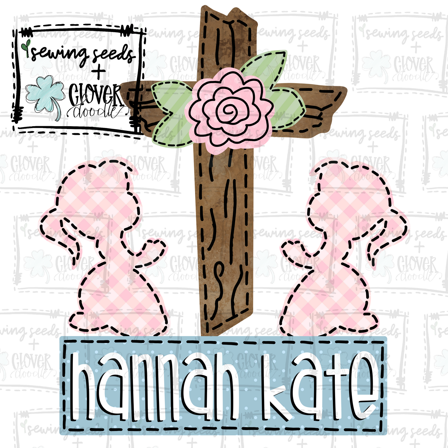 {Child Of God Trio w/Nameplate- Girl} SS+CD