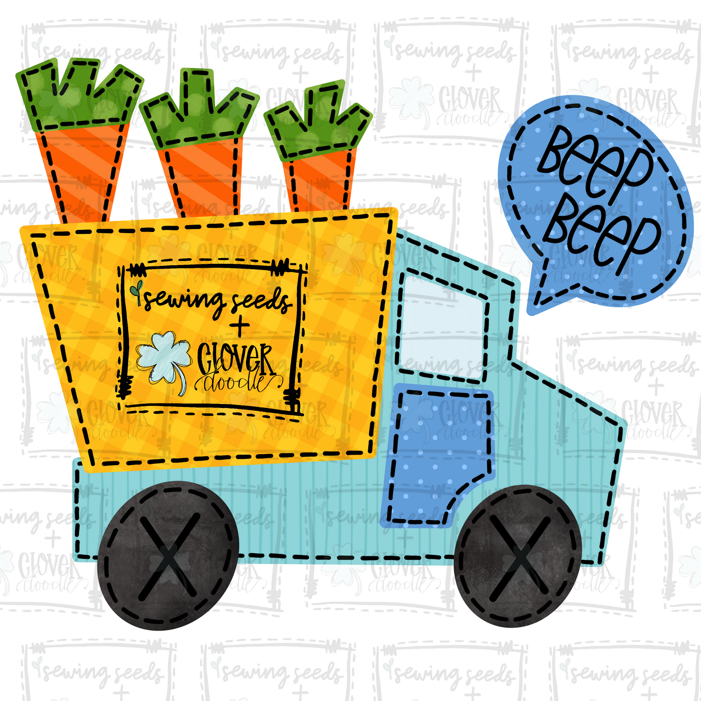 {Easter Dump Truck- Boy} SS+CD