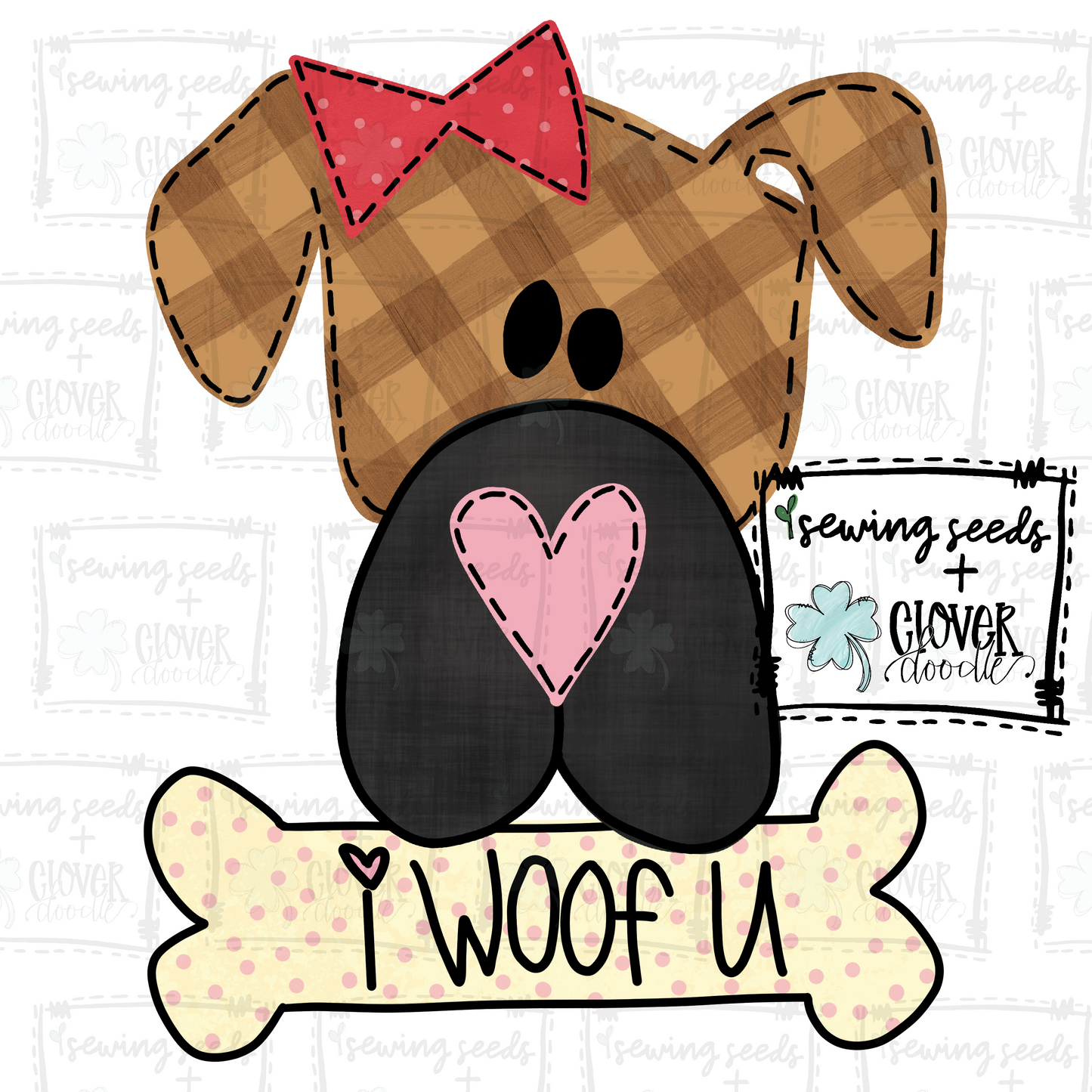 {Valentine Pup Lolita- i woof u} SS+CD