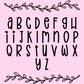 {Bird Seeds} OTF Hand-lettered Font- SS+CD