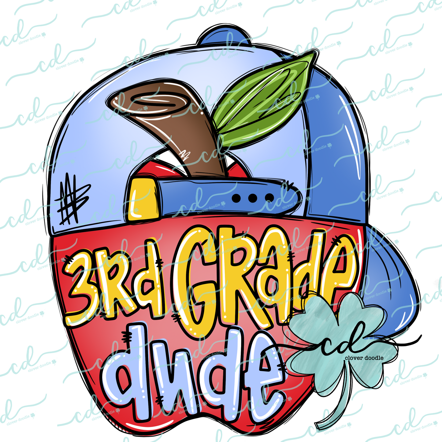 {Apple With Ball Cap- 3rd Grade} - CD