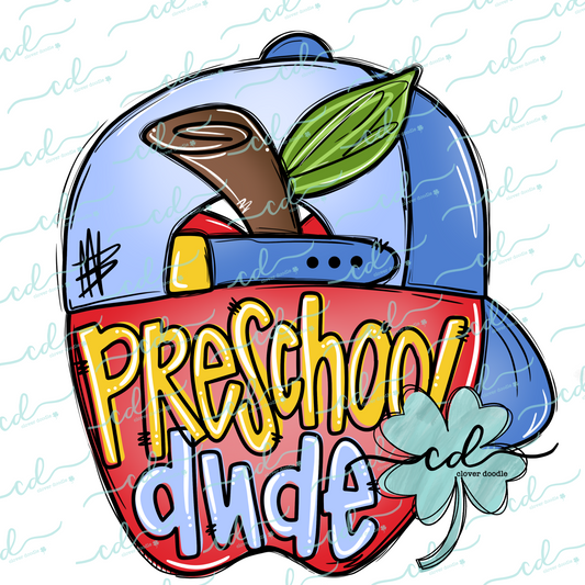 {Apple With Ball Cap- Preschool} - CD