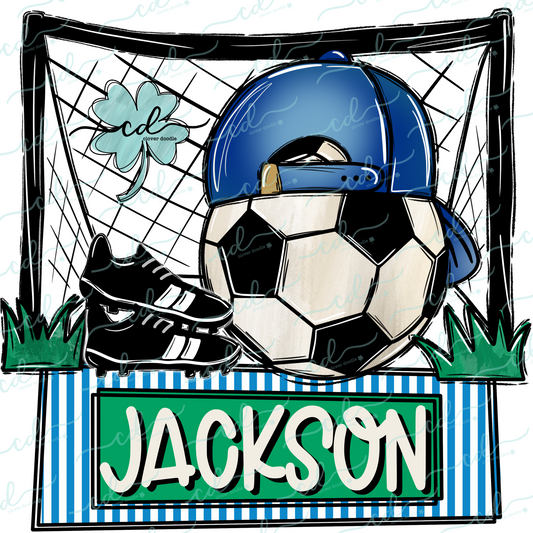 {Soccer Trio W/Ball Cap + Nameplate} - CD