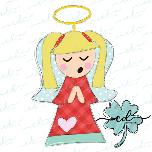 {Christmas Singing Angel- Blonde} - CD