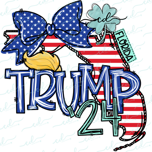 {Doodle State Florida Trump 24} - CD