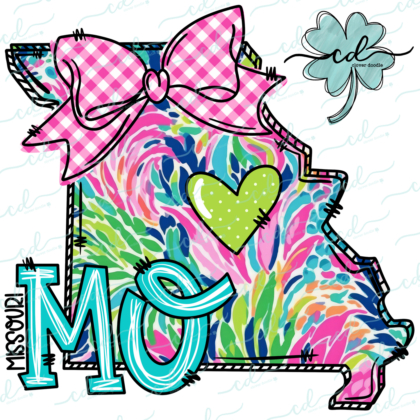 {Doodle State Missouri- Floral}- CD