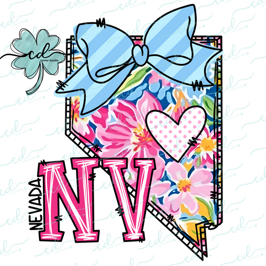 {Doodle State Nevada- Floral}- CD