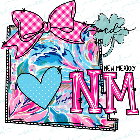 {Doodle State New Mexico- Floral}- CD