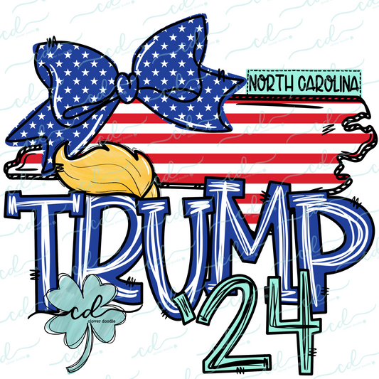 {Doodle State North Carolina Trump 24} - CD