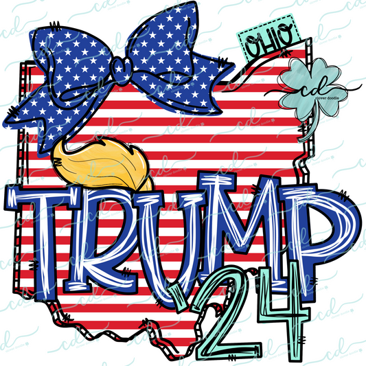 {Doodle State Ohio Trump 24} - CD