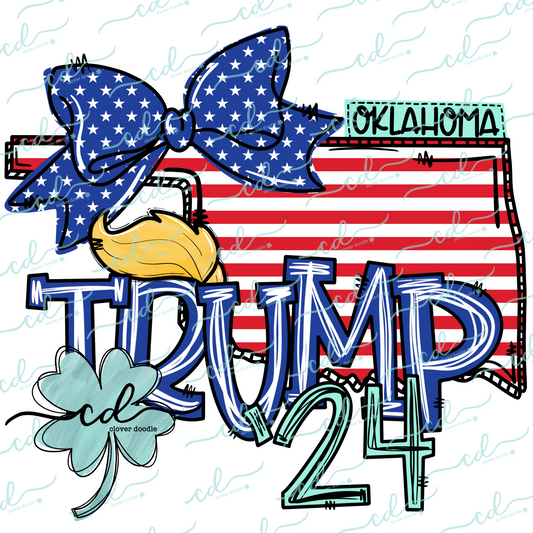 {Doodle State Oklahoma Trump 24} - CD