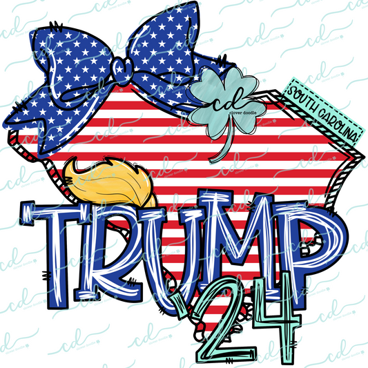 {Doodle State South Carolina Trump 24} - CD