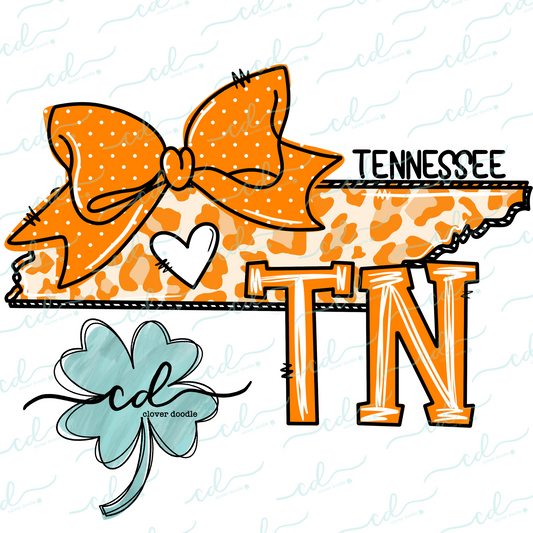 {Doodle State Tennessee- Orange} - CD