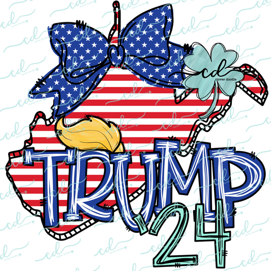 {Doodle State West Virginia Trump 24} - CD