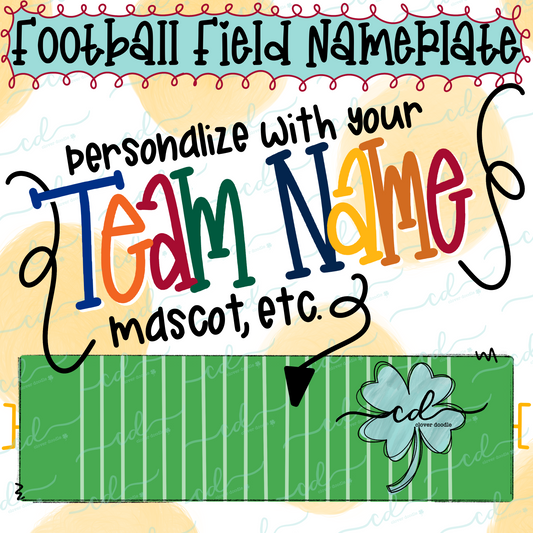 {Football Field Nameplate} - CD