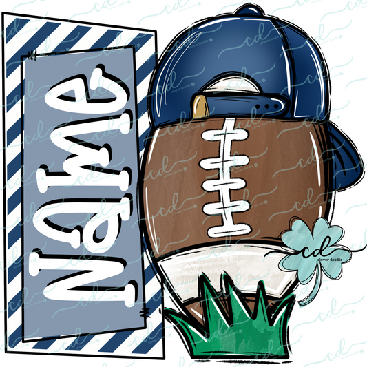 {Football With Hat + Nameplate} - CD