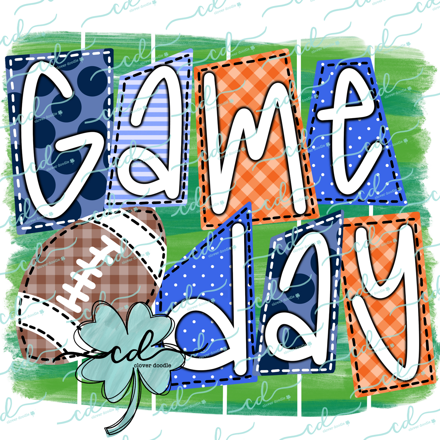 {Game Day- Blue + Orange} - CD