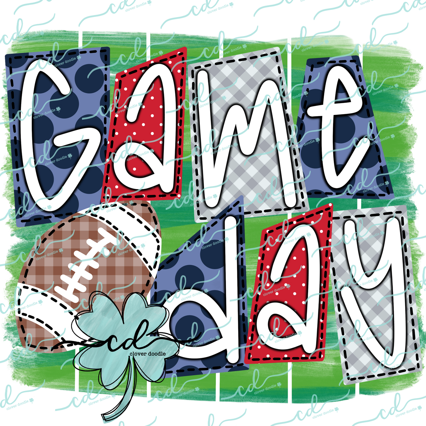 {Game Day- Blue + Red} - CD