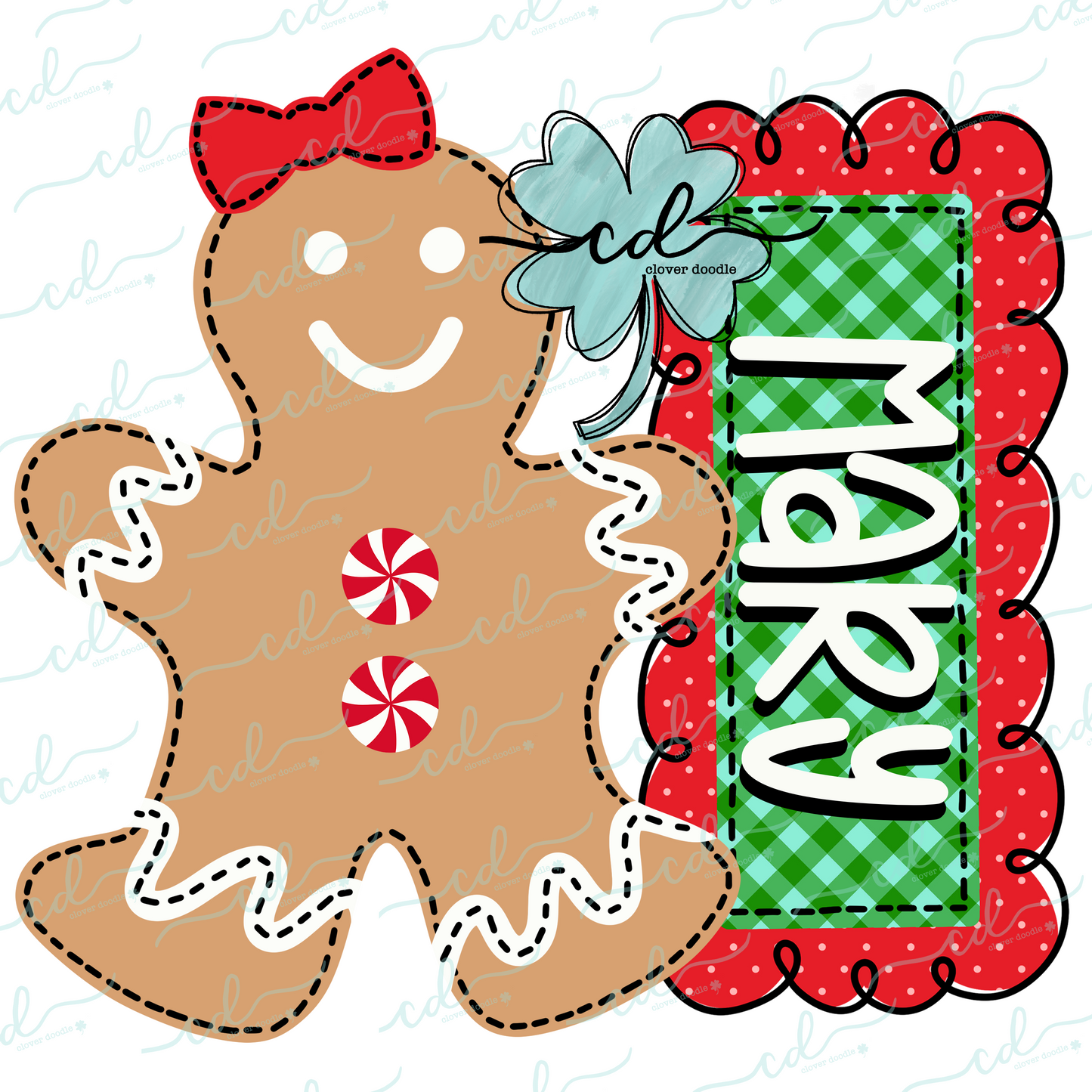 {Gingerbread Girl W/Nameplate} - CD