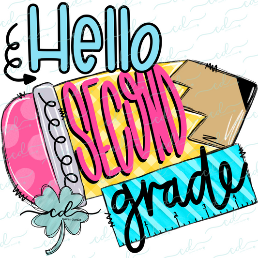 {Hello Second Grade- Girl} - CD