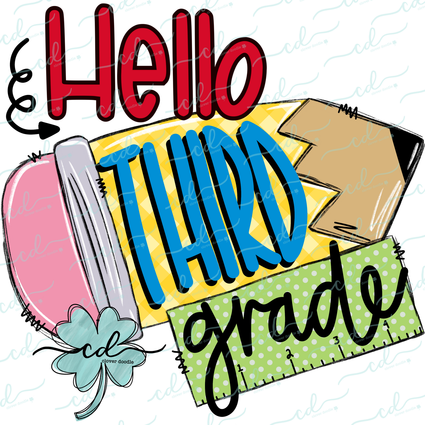 {Hello Third Grade- Boy} - CD