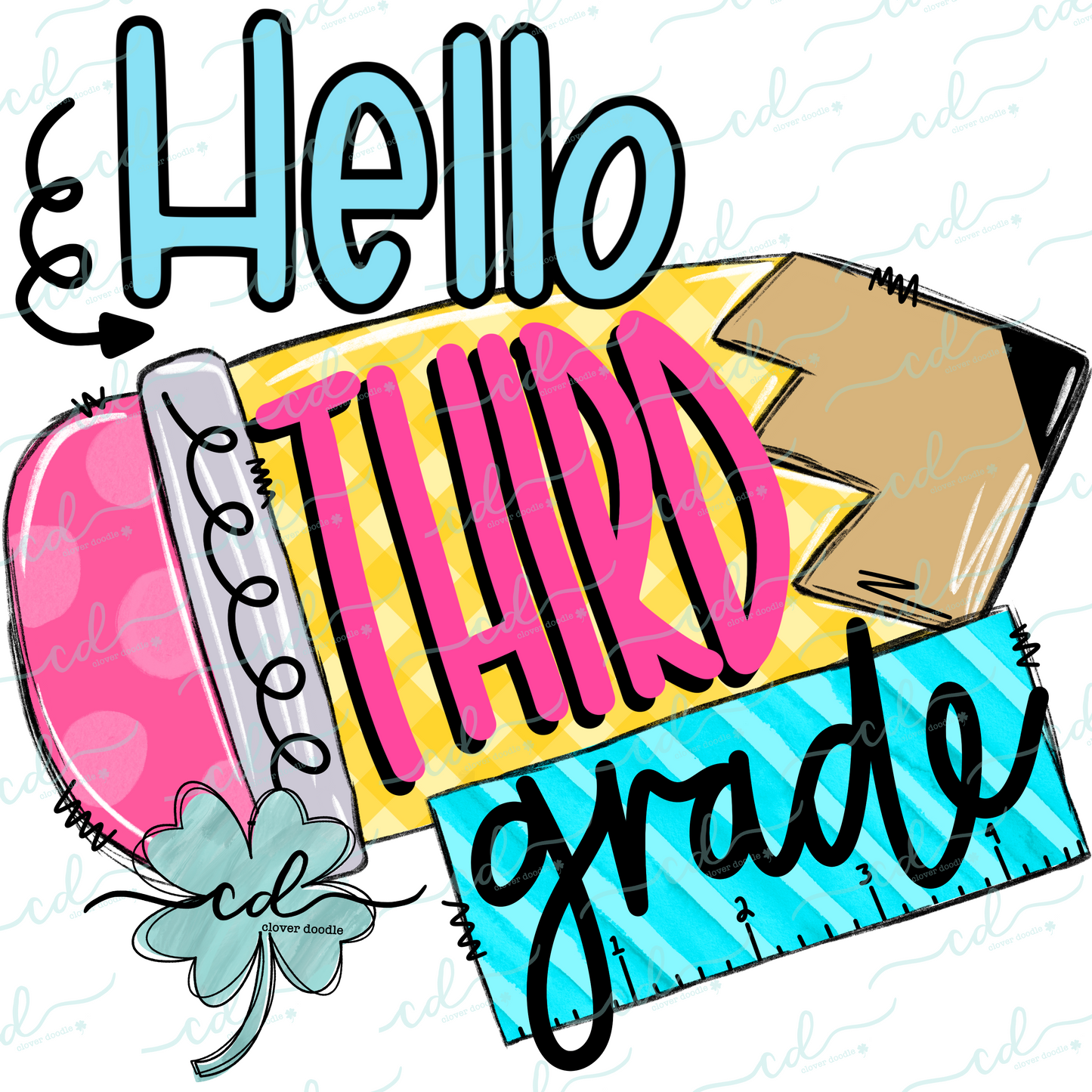 {Hello Third Grade- Girl} - CD