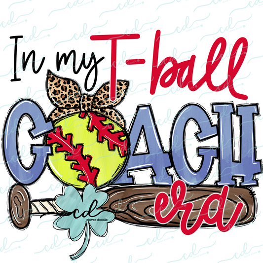 {In My T-Ball Coach Era- Softball} - CD