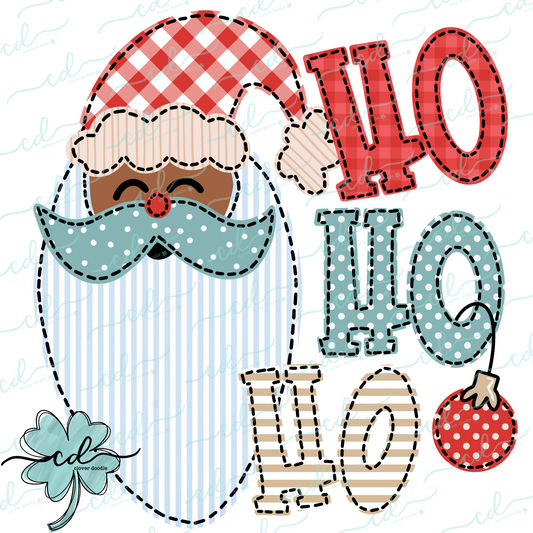 {Jolly Blue Santa, Brown Skin- HoHoHo} - CD