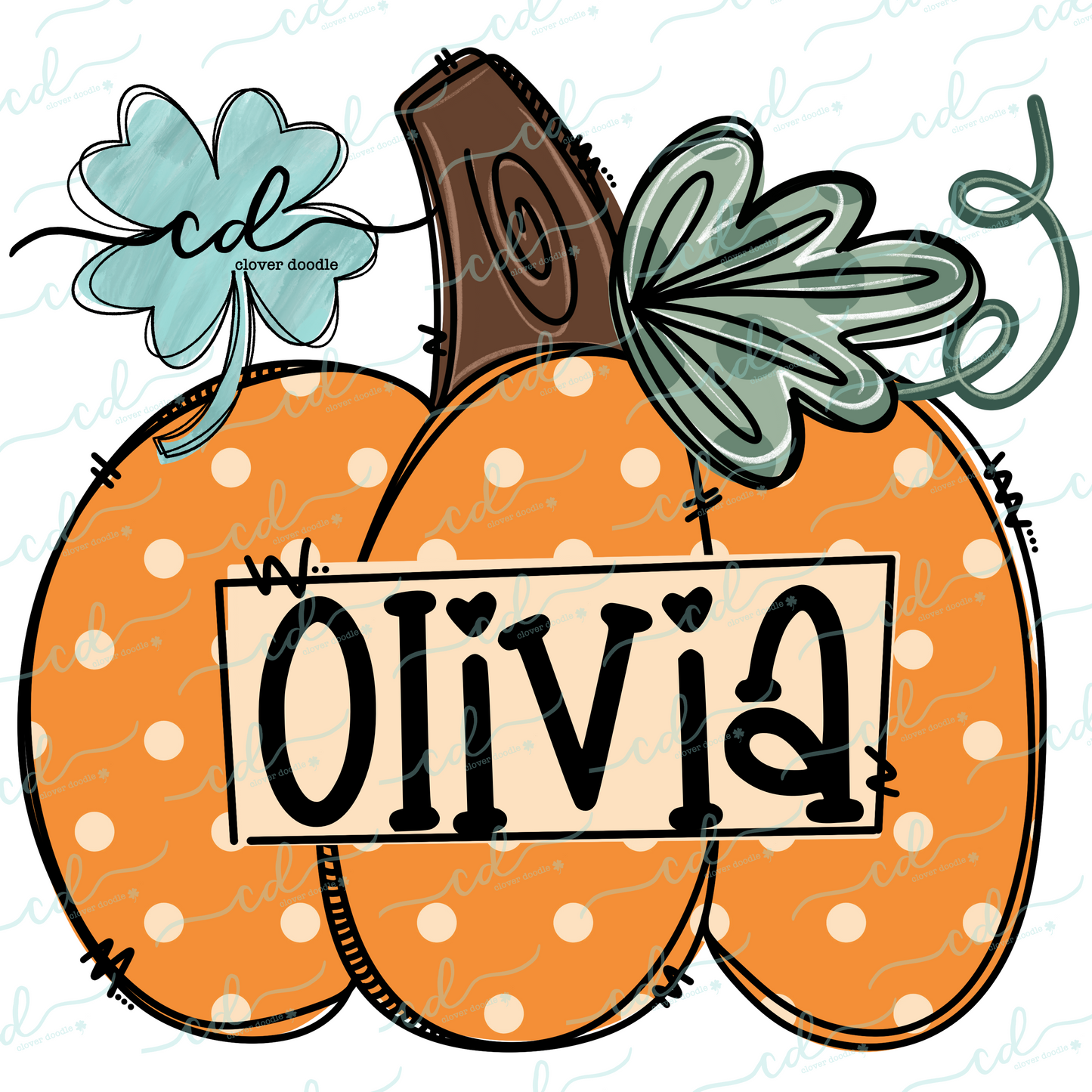 {Quirky Pumpkin- Orange W/Nameplate} - CD