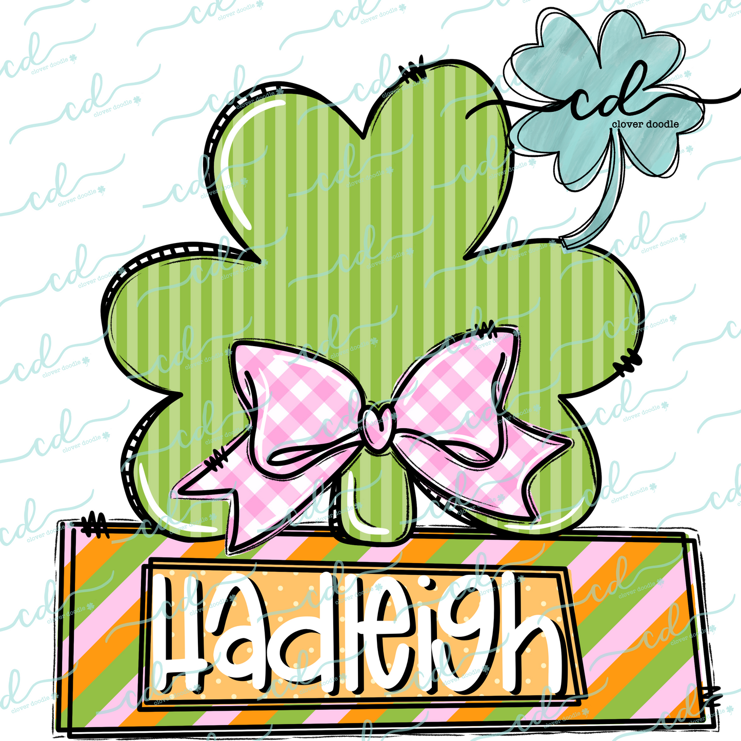 {Shamrock W/Bow + Nameplate} - CD