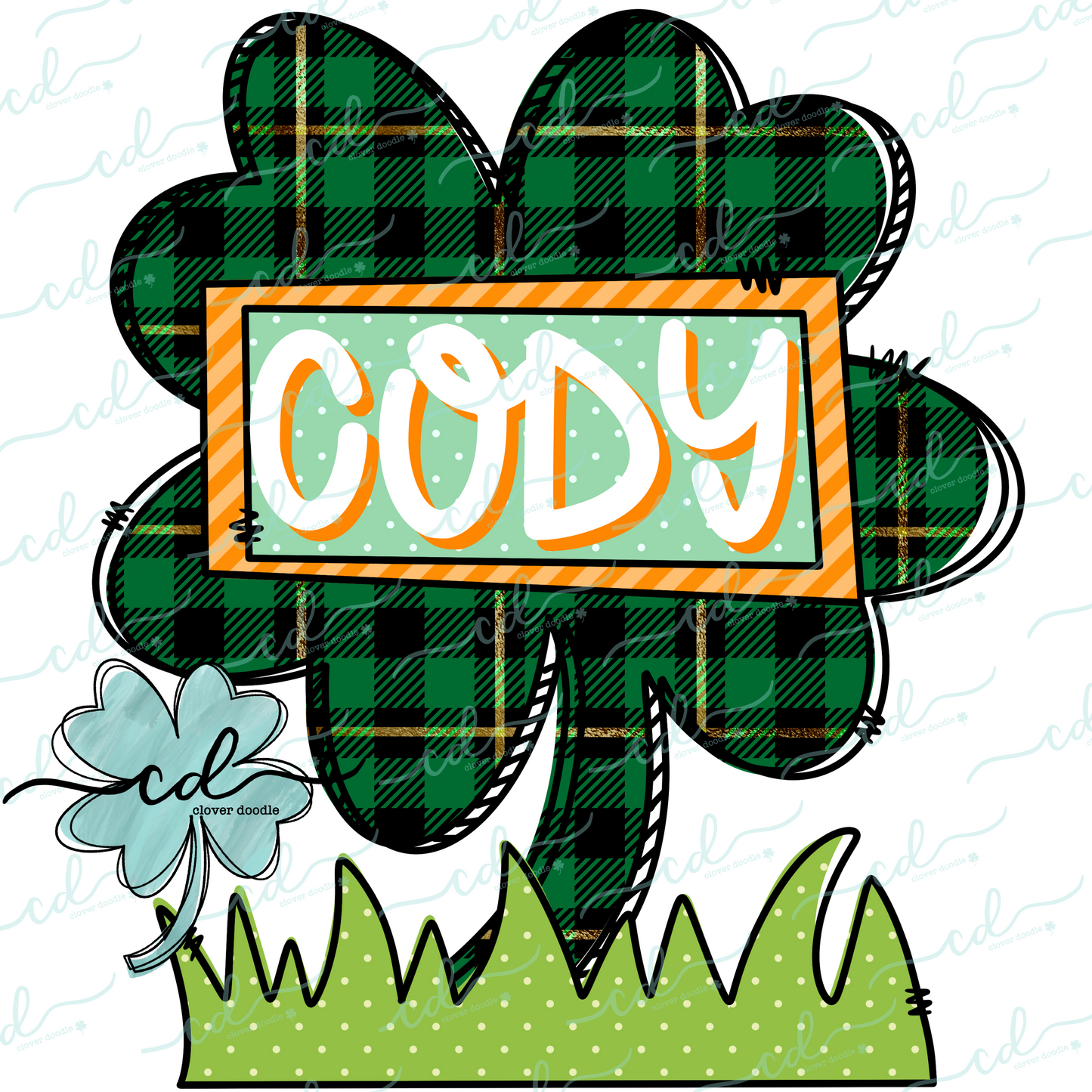 {Shamrock W/Grass + Nameplate} - CD