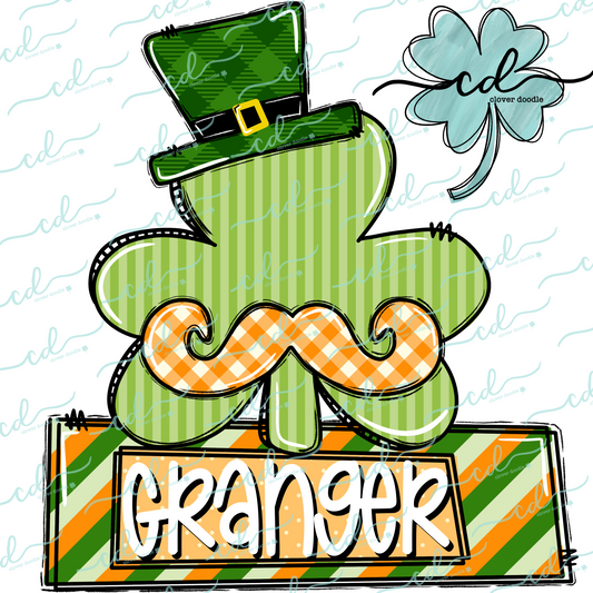 {Shamrock W/Mustache + Nameplate} - CD