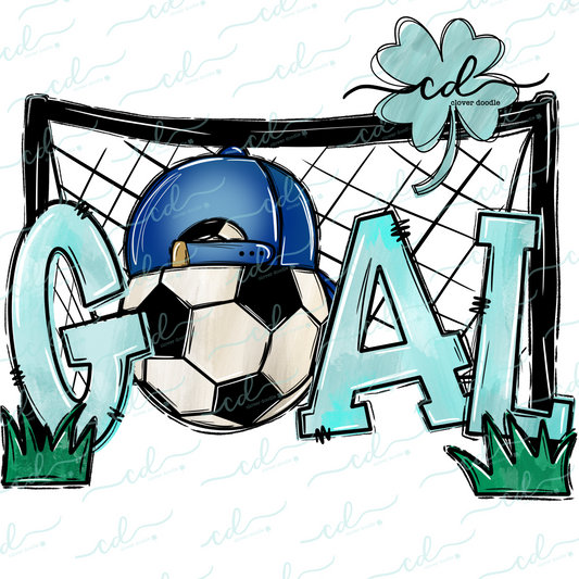 {Soccer GOAL W/Ball Cap- Boys} - CD