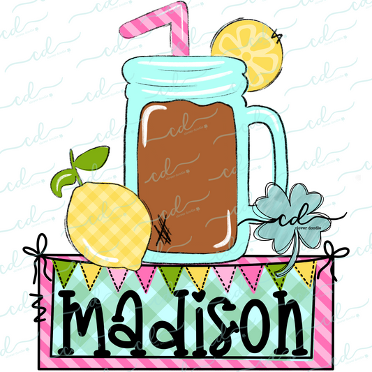 {Sweet Tea With Lemon + Namplate}- CD