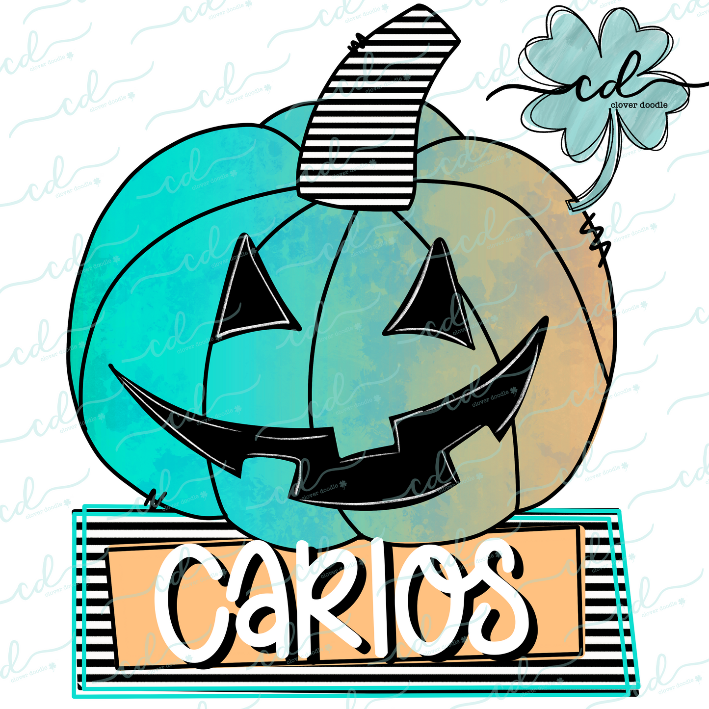 {Teal Pumpkin W/Nameplate- Boy} - CD